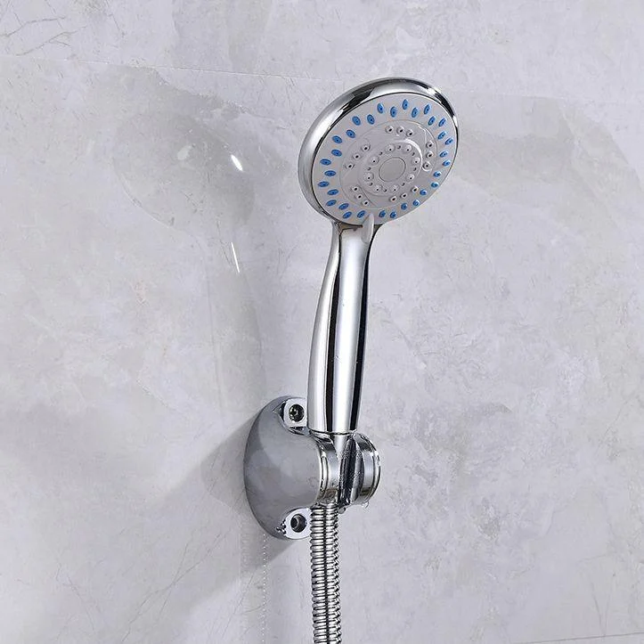 Adjustable Shower Heads Modern Rain Fall Contemporary Shower Head Combo -Bathlova