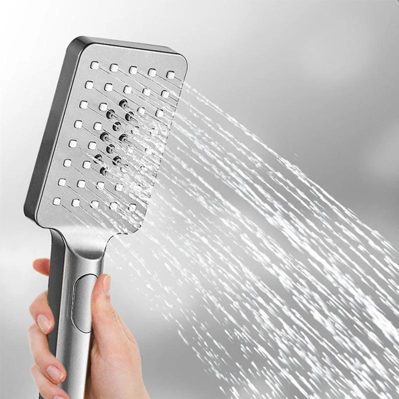 Adjustable Spray Pattern Shower Combo Metal Shower Tap Arm Shower Head -Bathlova