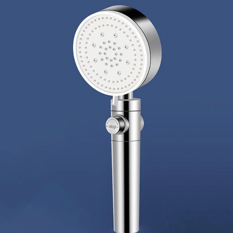 Adjustable Water Flow Shower Head Combo 5-Spray Patterns Hand Shower -Bathlova