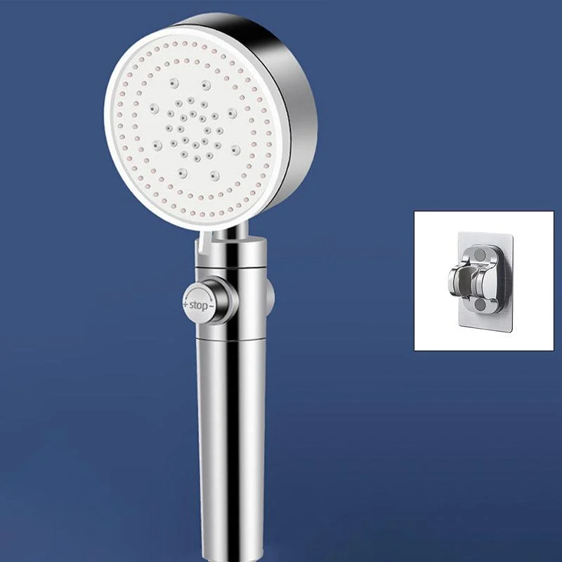 Adjustable Water Flow Shower Head Combo 5-Spray Patterns Hand Shower -Bathlova