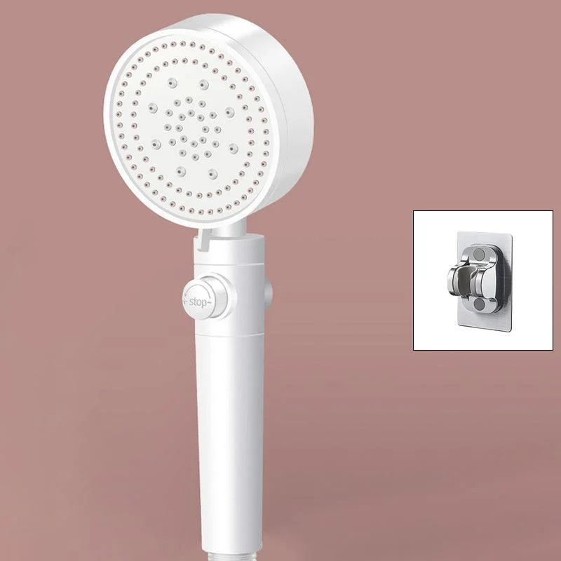 Adjustable Water Flow Shower Head Combo 5-Spray Patterns Hand Shower -Bathlova