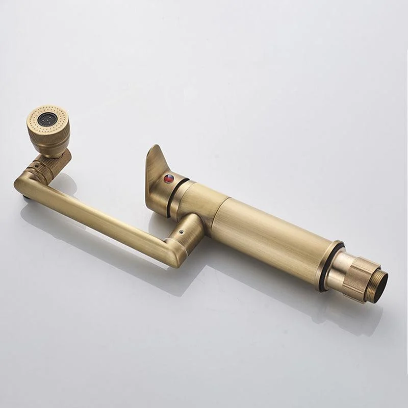 Adjustable Widespread Bathroom Tap Lever Handles Widespread Sink Tap -Bathlova