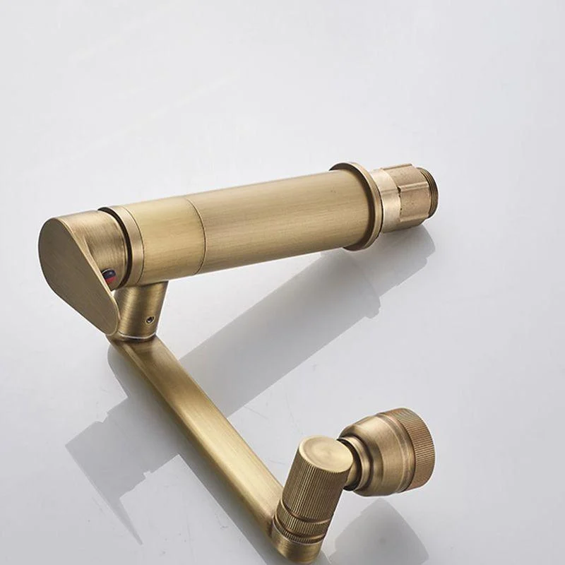 Adjustable Widespread Bathroom Tap Lever Handles Widespread Sink Tap -Bathlova