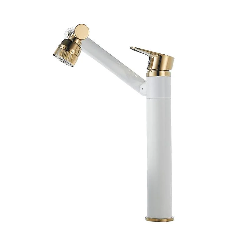 Adjustable Widespread Bathroom Tap Lever Handles Widespread Sink Tap -Bathlova