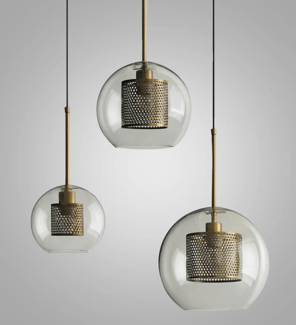 Adonia - Glass Pendant Lights -Bathlova