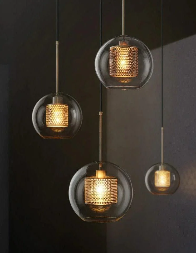 Adonia - Glass Pendant Lights -Bathlova