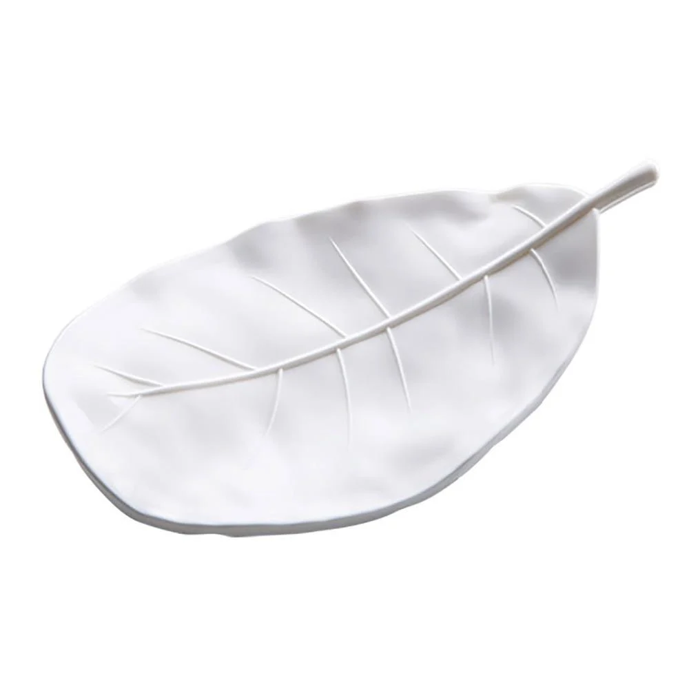 Aesthetic Leaf Design Soap Dish -Bathlova