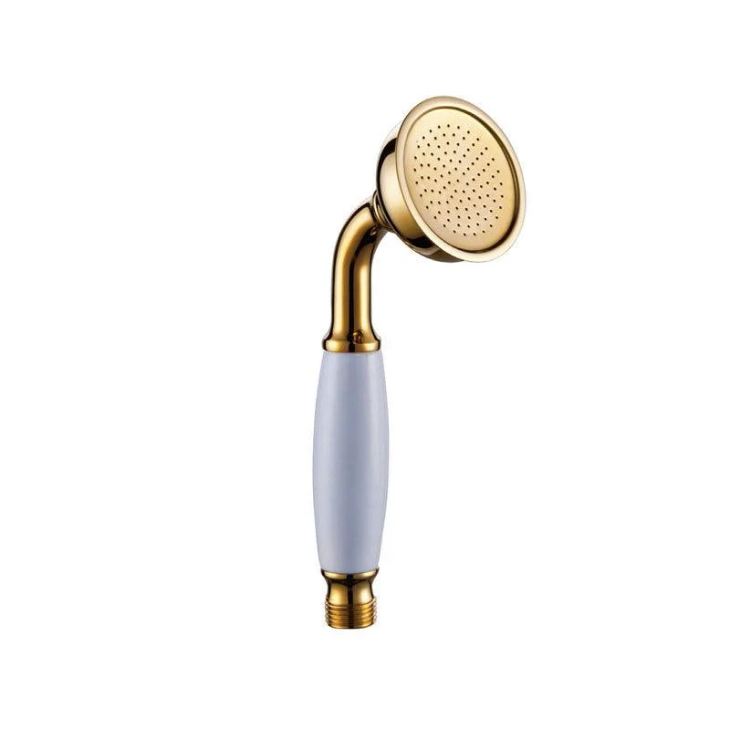 All-Copper Single-Function Handheld Shower Head European-Style Antique Rain Shower Head -Bathlova