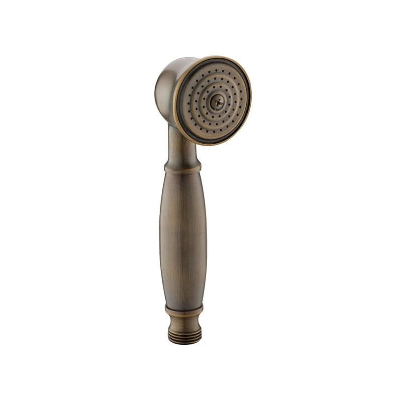 All-Copper Single-Function Handheld Shower Head European-Style Antique Rain Shower Head -Bathlova