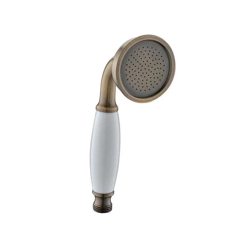 All-Copper Single-Function Handheld Shower Head European-Style Antique Rain Shower Head -Bathlova