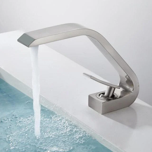 Alta - Modern Brass Basin Tap -Bathlova