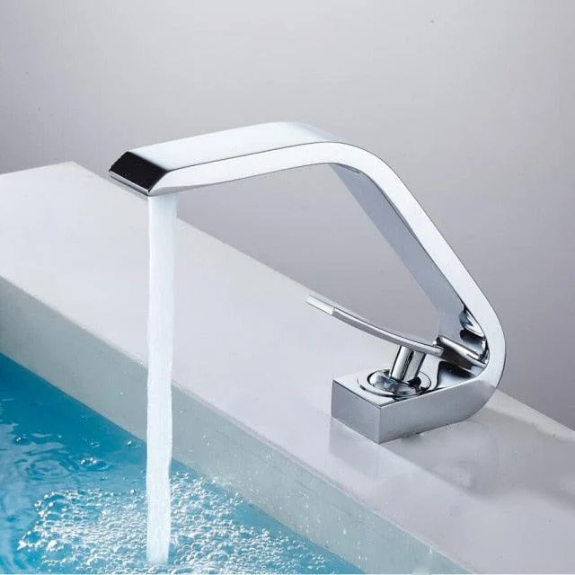 Alta - Modern Brass Basin Tap -Bathlova