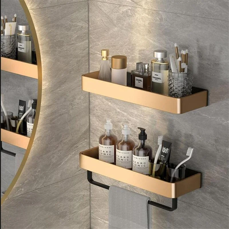 Aluminum Bathroom Storage Holder Shelf Bathroom Bathroom Shelf -Bathlova