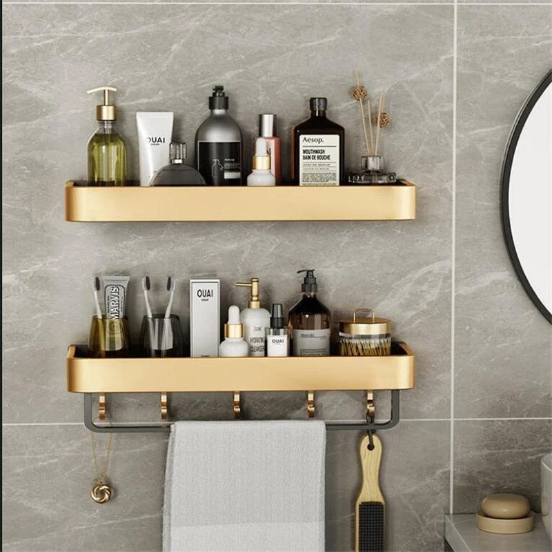 Aluminum Bathroom Storage Holder Shelf Bathroom Bathroom Shelf -Bathlova