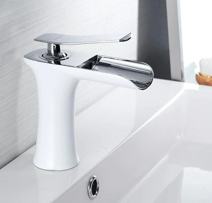 Ames - Modern Waterfall Bathroom Tap -Bathlova