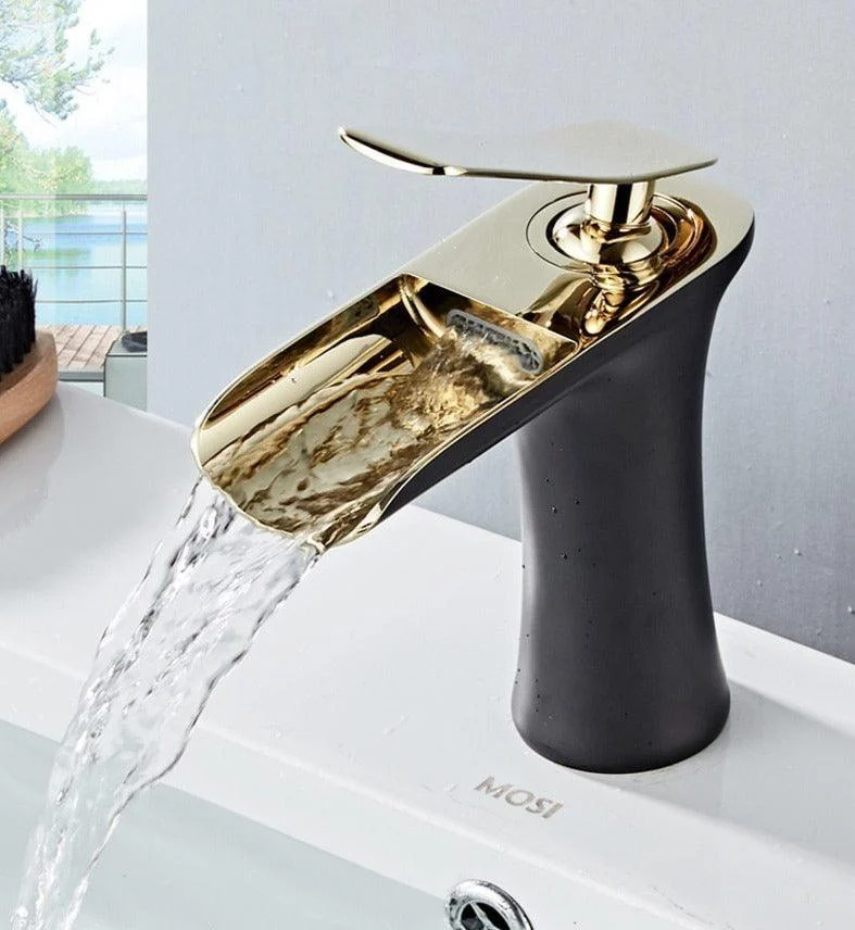 Ames - Modern Waterfall Bathroom Tap -Bathlova