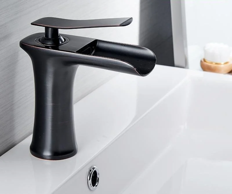 Ames - Modern Waterfall Bathroom Tap -Bathlova