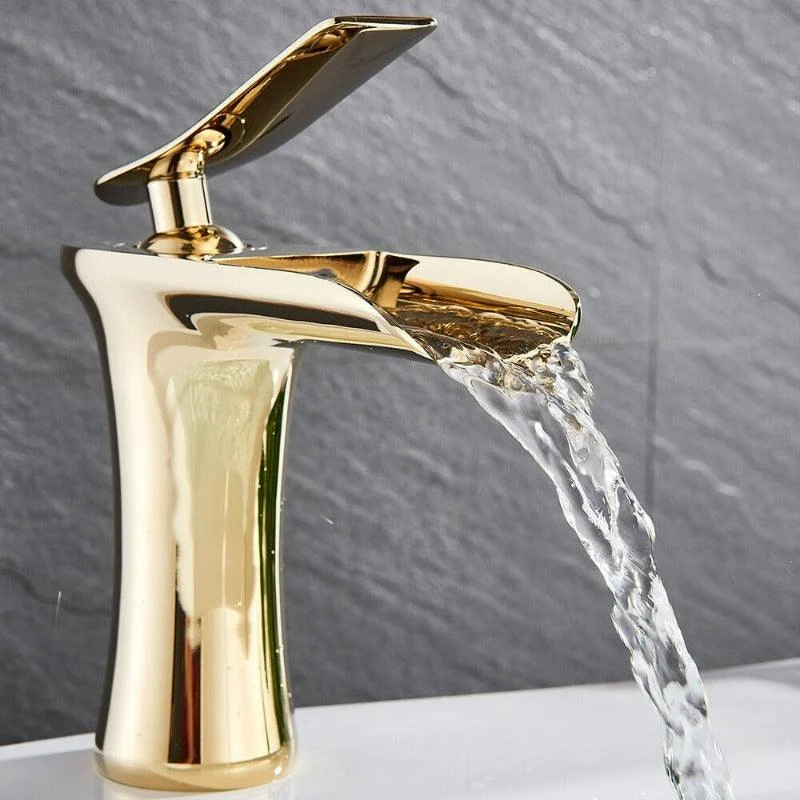 Ames - Modern Waterfall Bathroom Tap -Bathlova