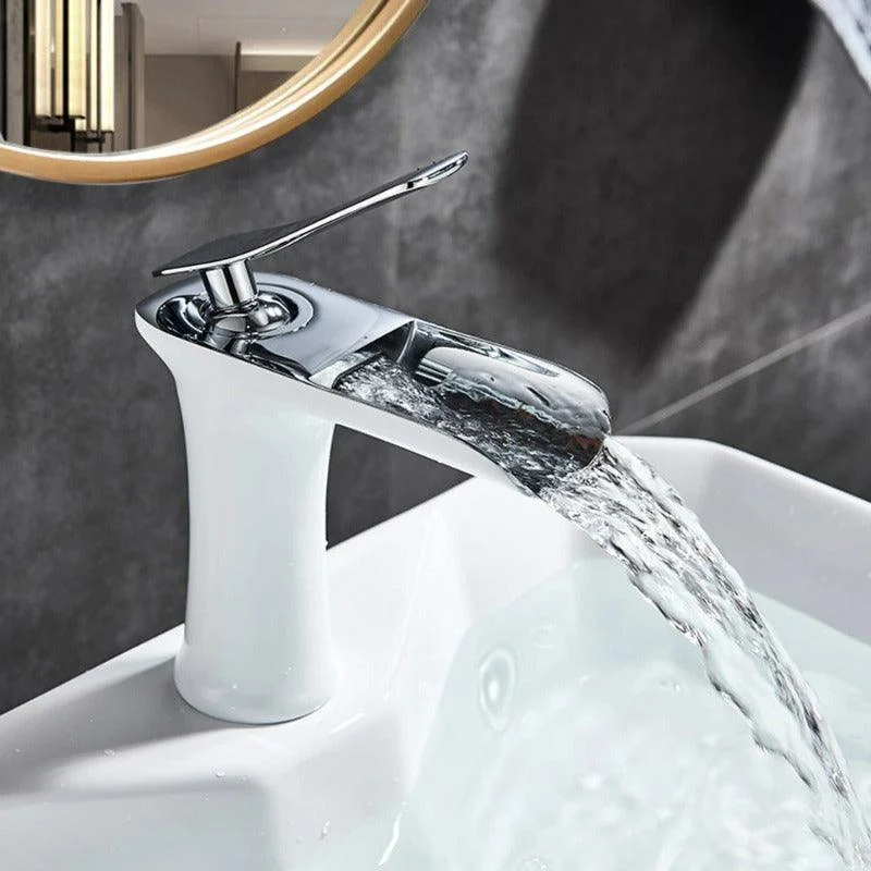 Ames - Modern Waterfall Bathroom Tap -Bathlova