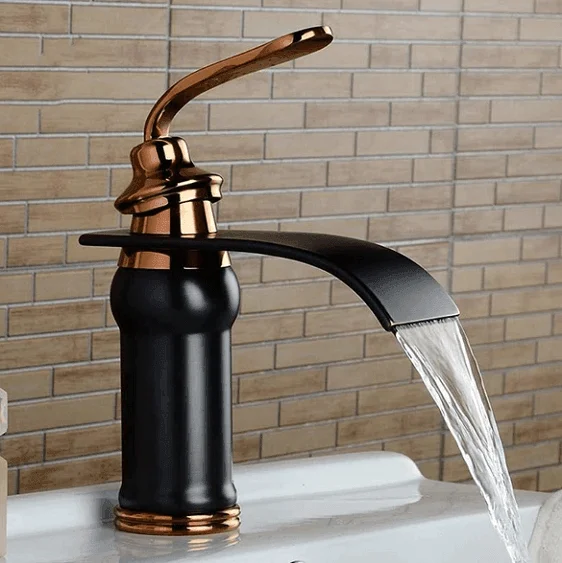 Ames - Vintage Brass Waterfall Tap -Bathlova