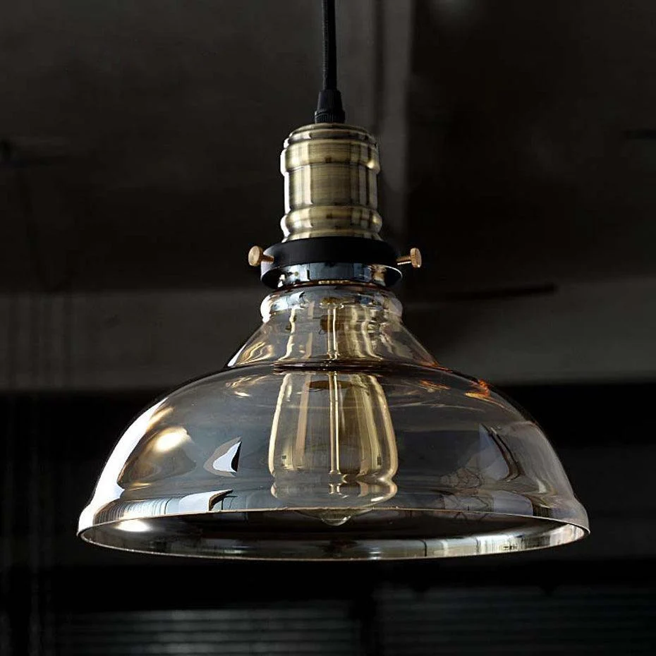 Amica - Vintage Glass Pendant Light -Bathlova