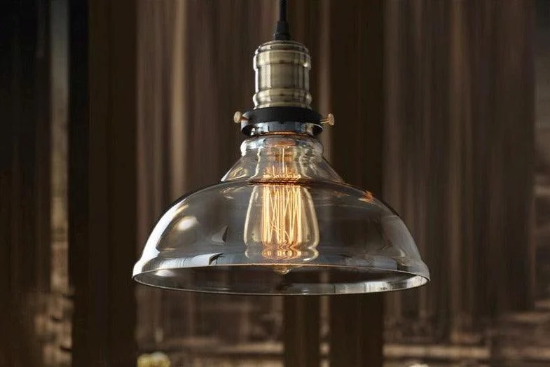 Amica - Vintage Glass Pendant Light -Bathlova