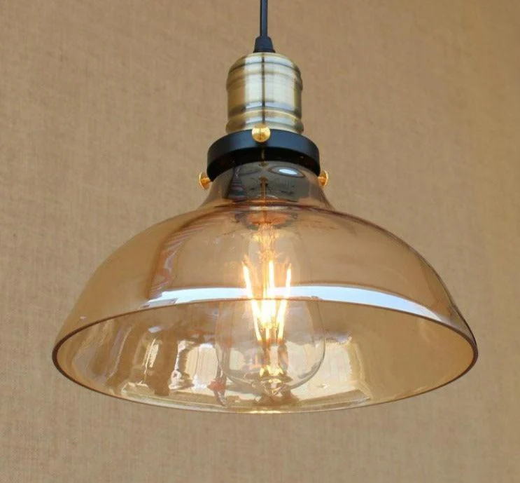 Amica - Vintage Glass Pendant Light -Bathlova