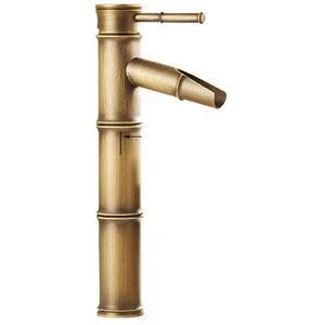 Antique Bamboo Style Tap Vintage Tap Hot and Cold Water Tap -Bathlova