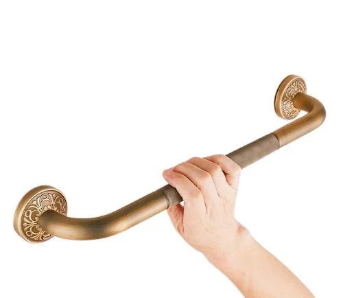 antique-brass-wall-mounted-bathroom-hand-rails-bathlova-11 Antique Brass Wall Mounted Bathroom Hand Rails -Bathlova