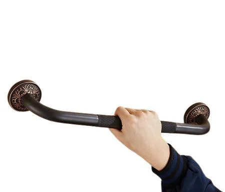 antique-brass-wall-mounted-bathroom-hand-rails-bathlova-12 Antique Brass Wall Mounted Bathroom Hand Rails -Bathlova