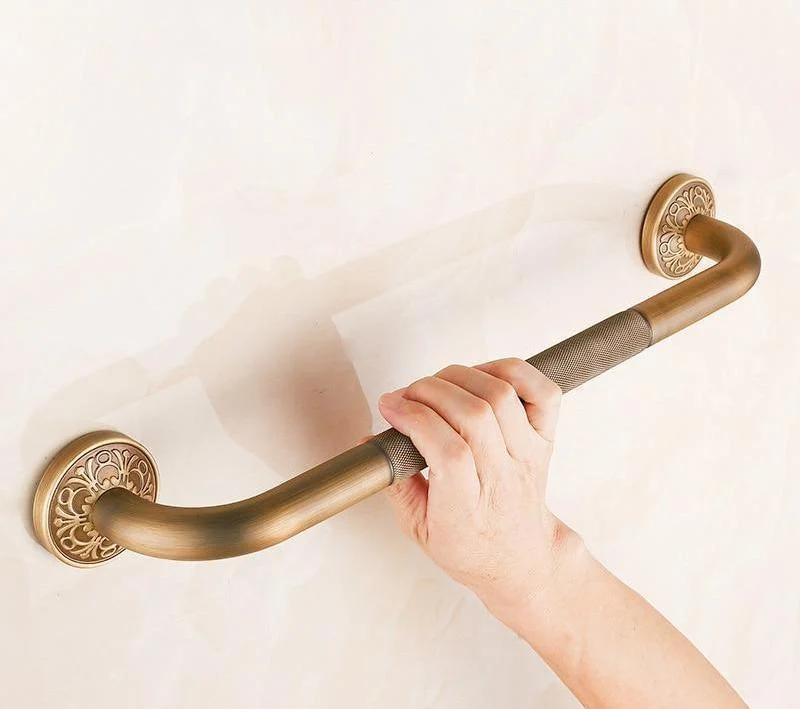 antique-brass-wall-mounted-bathroom-hand-rails-bathlova-6 Antique Brass Wall Mounted Bathroom Hand Rails -Bathlova