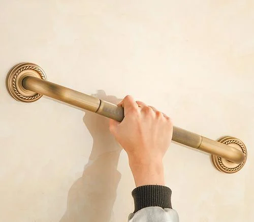 antique-brass-wall-mounted-bathroom-hand-rails-bathlova-7 Antique Brass Wall Mounted Bathroom Hand Rails -Bathlova