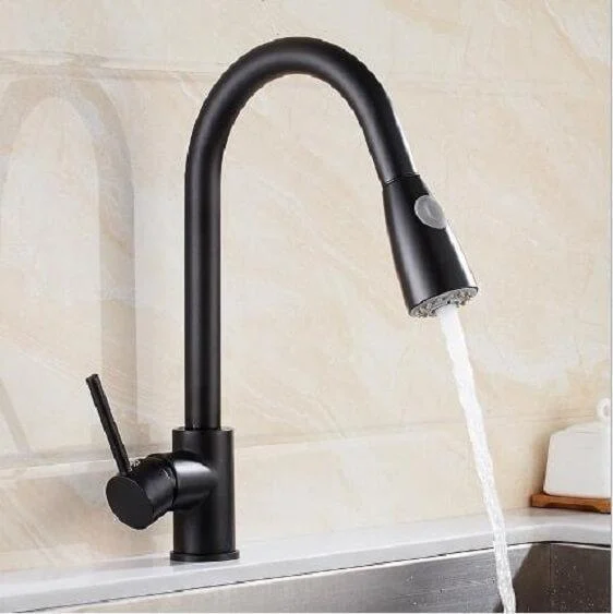 Anton - Retractable Kitchen Tap -Bathlova