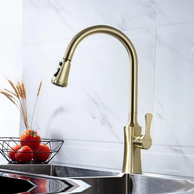 Aries - Retractable Kitchen Tap -Bathlova