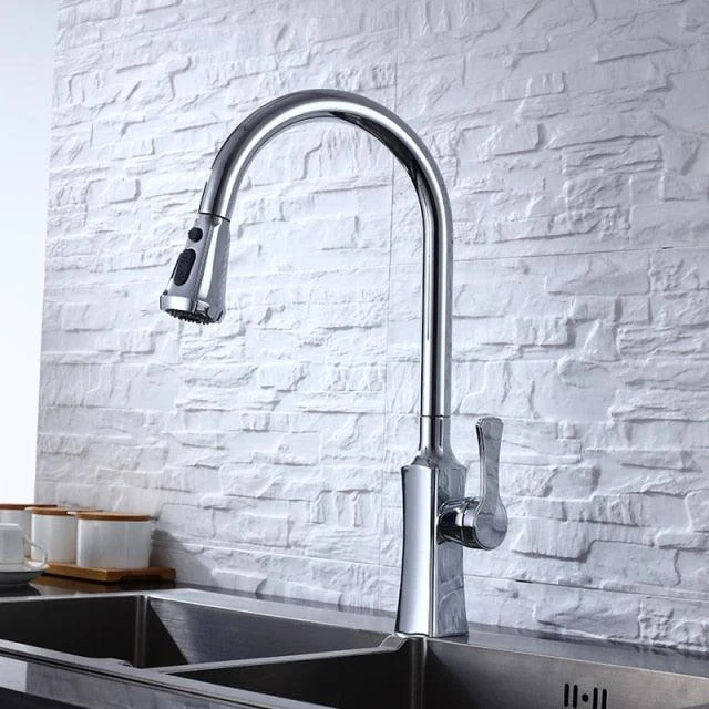 Aries - Retractable Kitchen Tap -Bathlova