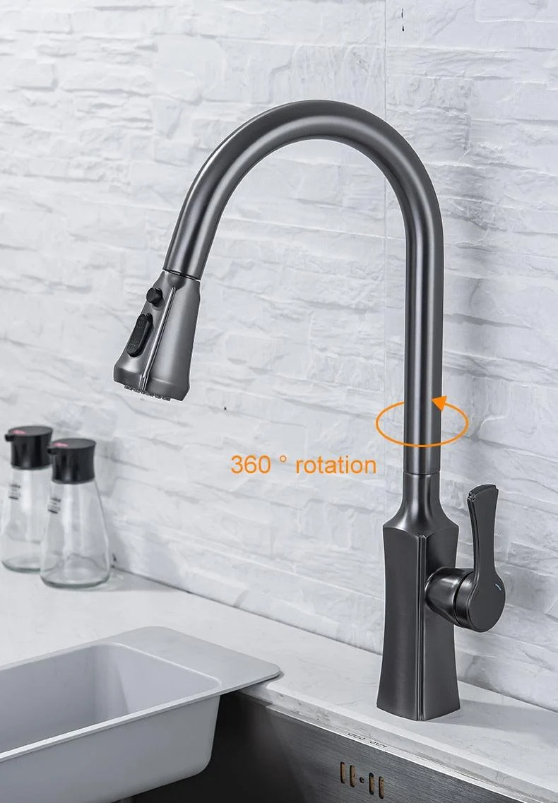 Aries - Retractable Kitchen Tap -Bathlova