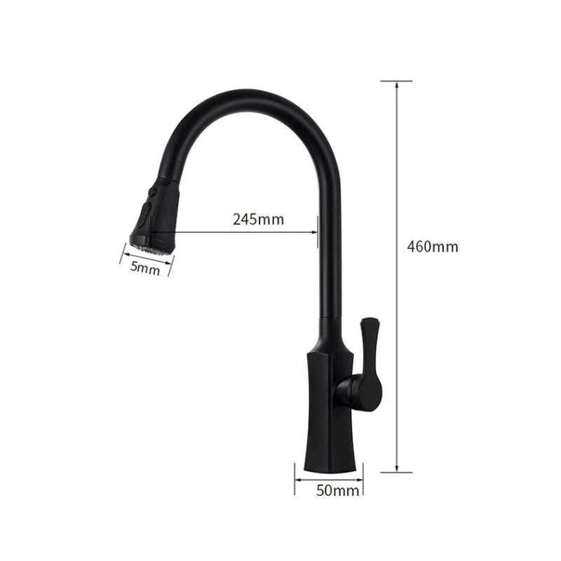 Aries - Retractable Kitchen Tap -Bathlova