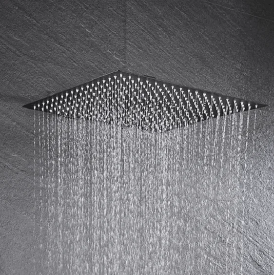 Arlo - Large Luxury Rainfall Shower Head -Bathlova