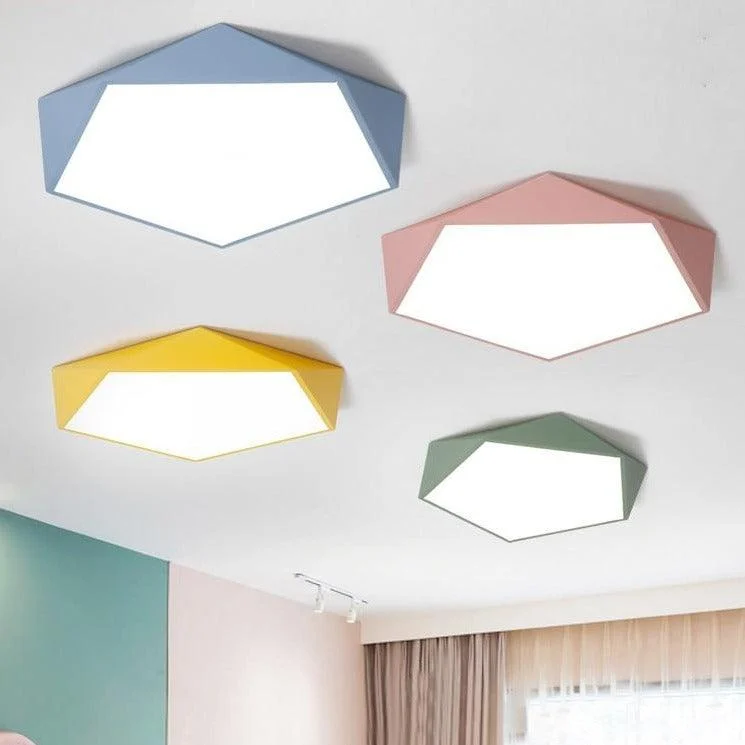 Arnold - Geometric LED Ceiling Light -Bathlova