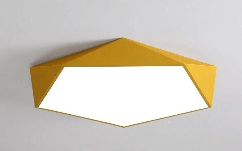 Arnold - Geometric LED Ceiling Light -Bathlova