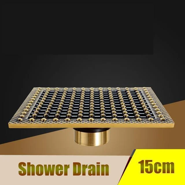 Artistic Design Square Shower Waste Drain -Bathlova