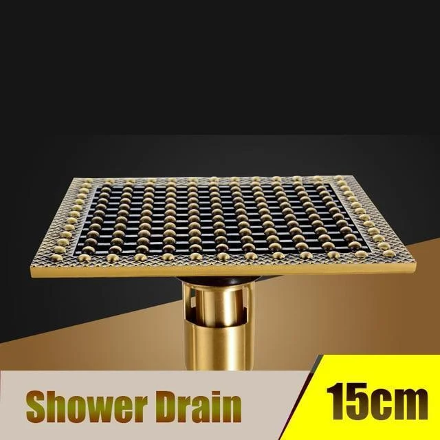 Artistic Design Square Shower Waste Drain -Bathlova