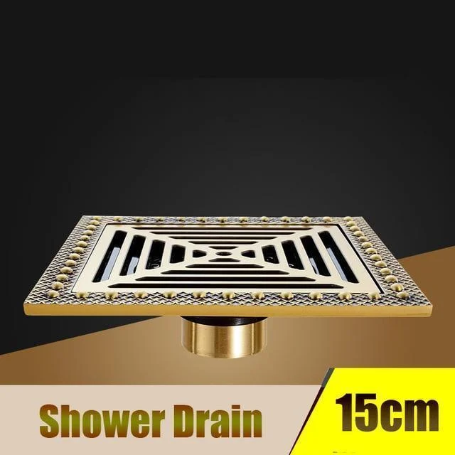 Artistic Design Square Shower Waste Drain -Bathlova