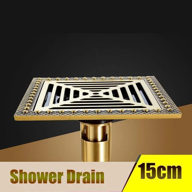 Artistic Design Square Shower Waste Drain -Bathlova