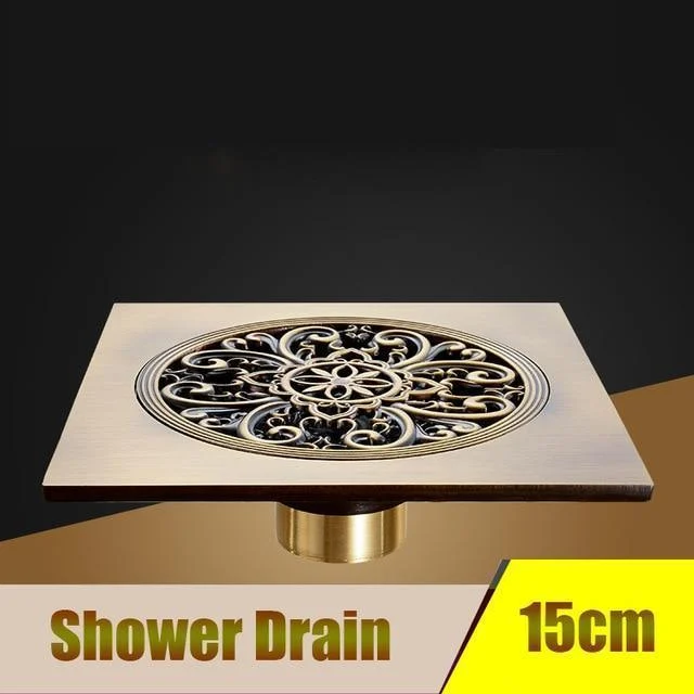 Artistic Design Square Shower Waste Drain -Bathlova