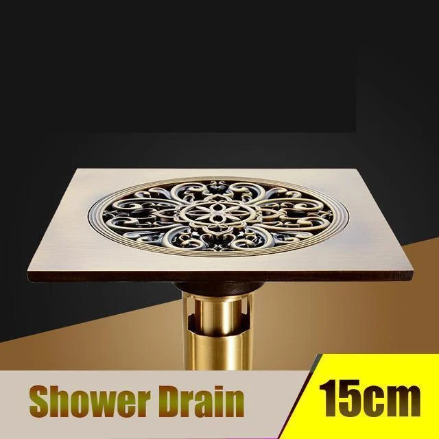 Artistic Design Square Shower Waste Drain -Bathlova