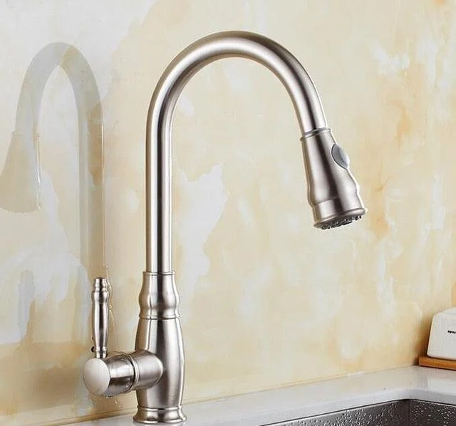 Ashby - Retractable Kitchen Tap -Bathlova