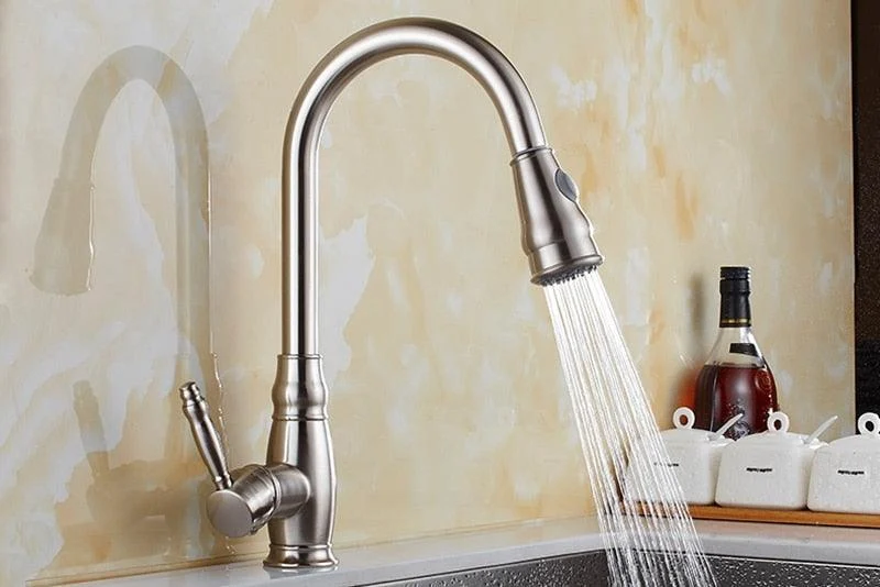 Ashby - Retractable Kitchen Tap -Bathlova