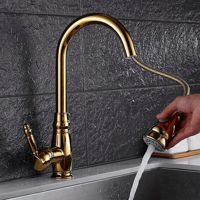 Ashby - Retractable Kitchen Tap -Bathlova