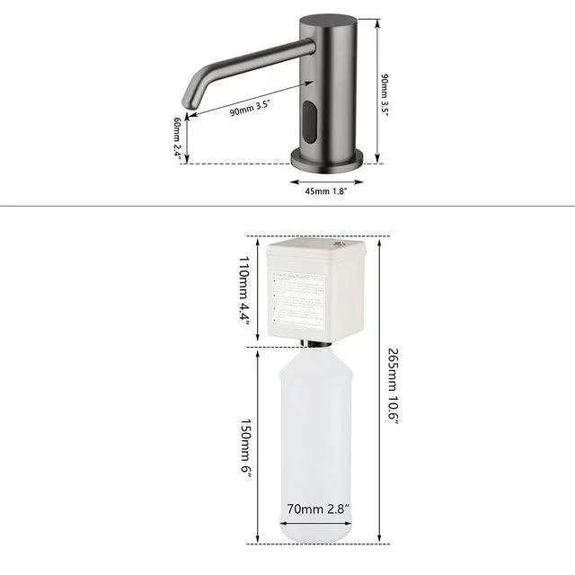 Automatic Liquid Soap Dispenser Sensor Smart Soap Dispensers -Bathlova